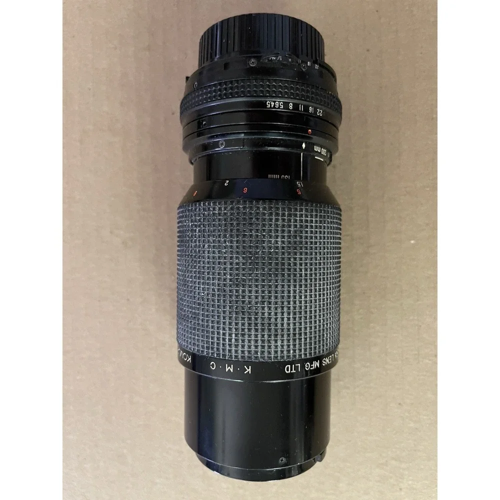 Vintage Komuranon 820 Zoom Lens – 80–200mm f/4.5-Nikon AI Mount-Made in Japan